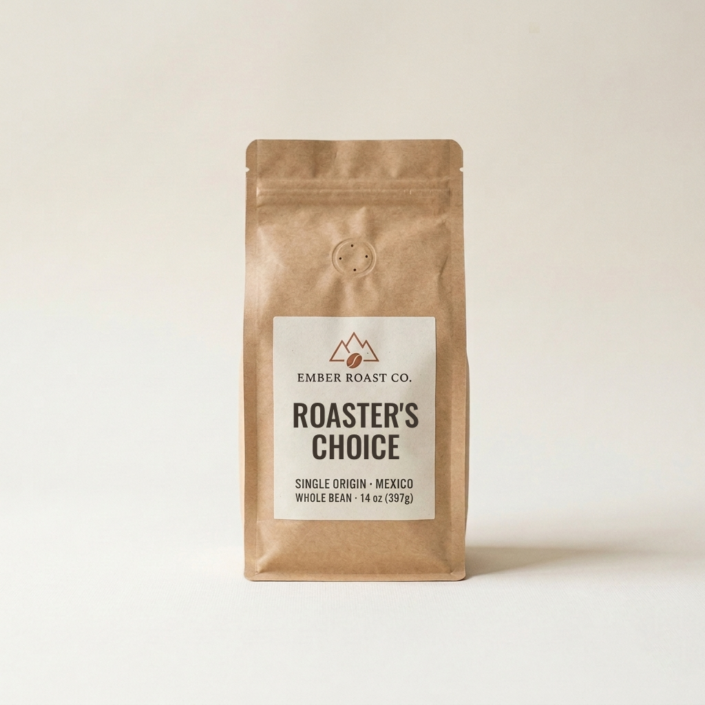 Roaster's Choice coffee bag
